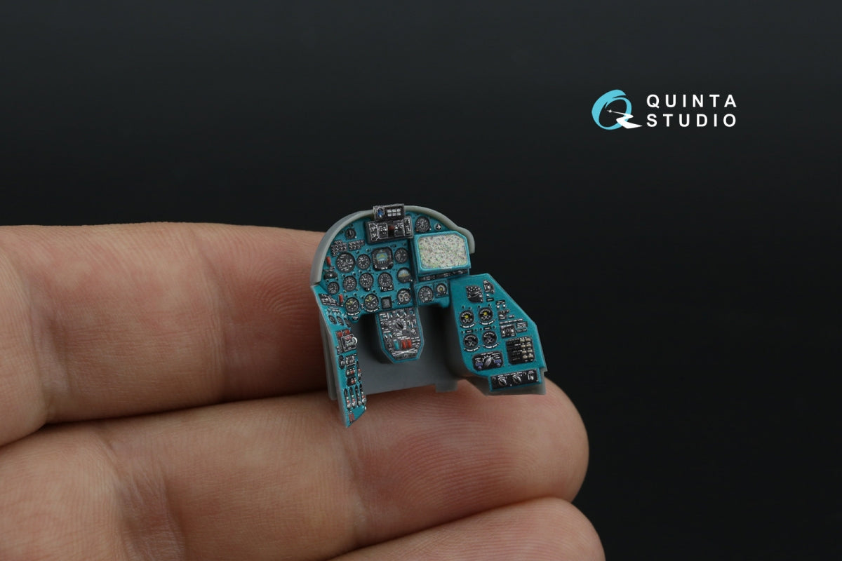 Quinta Studio QDS+48516 Mi-24P Hind-F Intérieur coloré imprimé en 3D sur papier décalcomanie (Trumpeter) (petite version) (avec pièces en résine imprimées en 3D) 1/48 – image 10