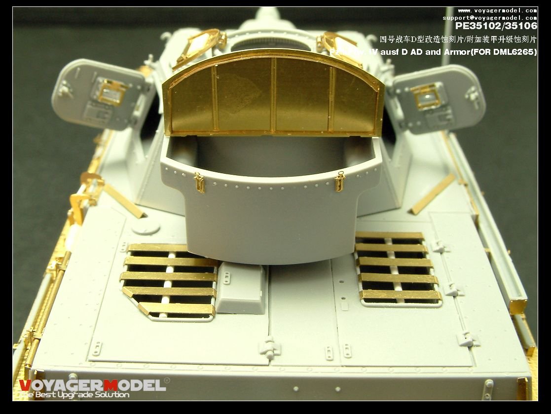 Voyager Model PE35106 Pz.kPfw. IV ausf D AD Armor 1/35 – zdjęcie 14