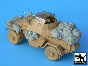 Black Dog T35003 Sd.Kfz. 222 &amp;amp; 223 accessories set for Tamiya kits 1/35 – immagine 3