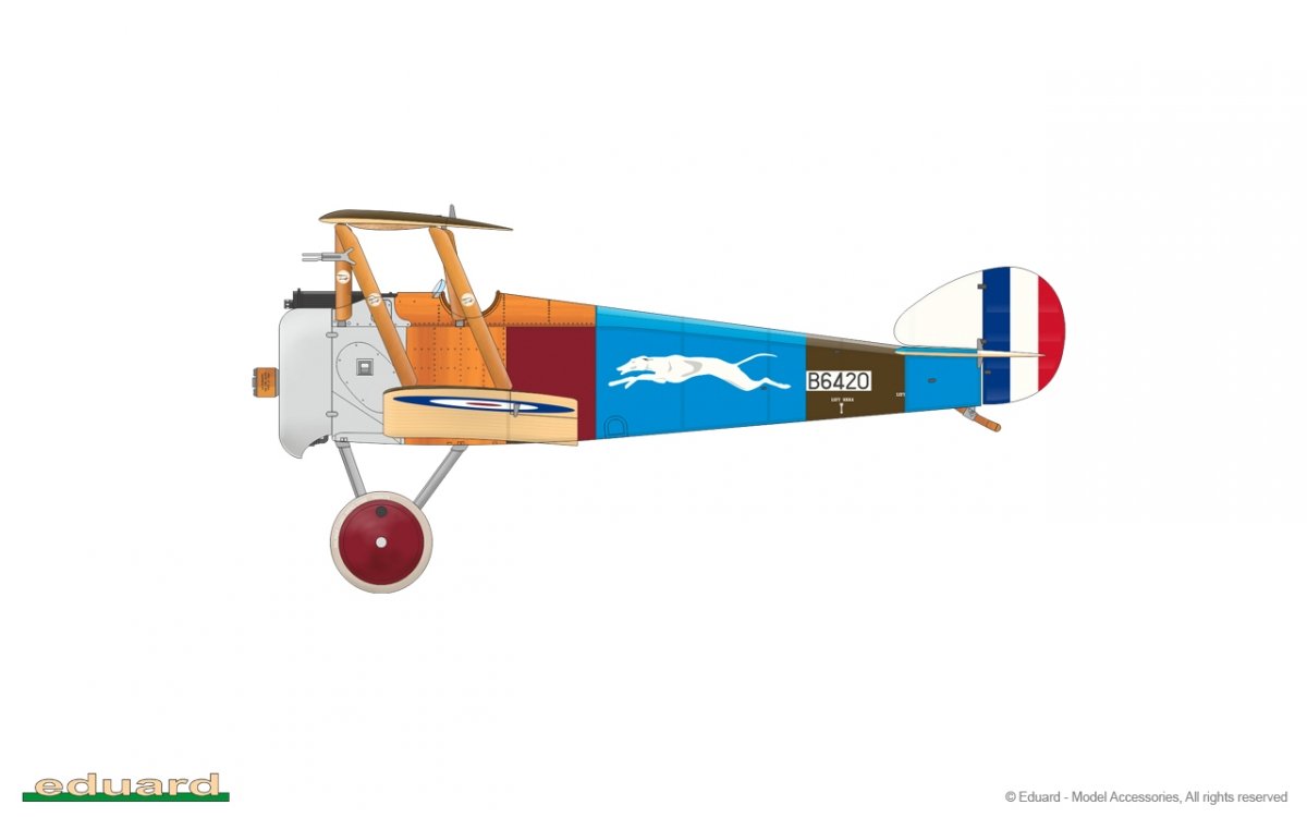 Eduard 82171 Sopwith F.1 Camel (BR.1) 1/48 – imagen 12