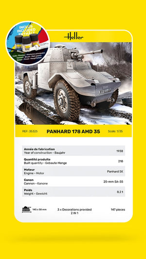 Heller 35325 Panhard 178 Starter Kit 1/35 – Bild 7