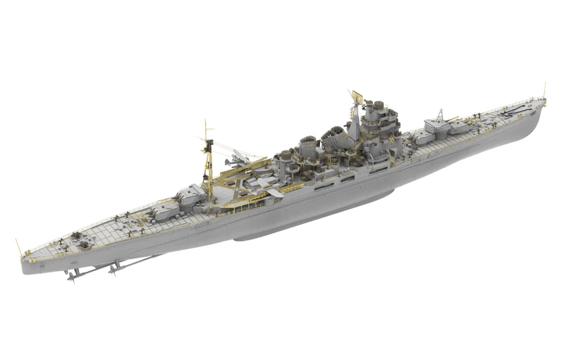Very Fire BELBV350904DX IJN Heavy Cruiser Takao DX Deluxe Kit 1/350