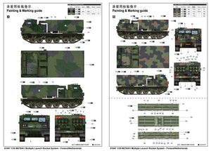 Trumpeter 01047 M270/A1 Multiple Launch Rocket System Finland/Netherlands 1/35 – imagen 2