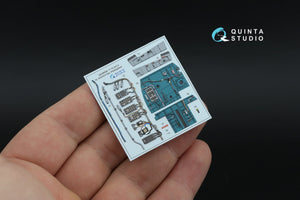Quinta Studio QD48597 F-15A/F-15C Early/F-15J Early 3D-Printed &amp;amp; colored Interior on decal paper (Hasegawa) 1/48 – image 7