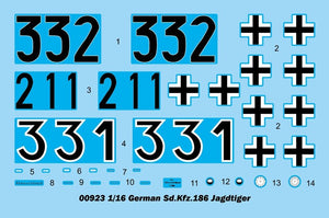 Trumpeter 00923 Allemand Sd.Kfz.186 Jagdtiger 1/16 – image 4