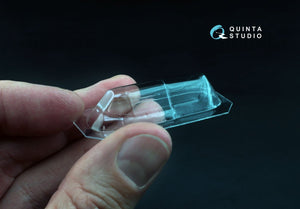 Quinta Studio QC48002-S Verrière transparente thermoformée Yak-1 1 pièce (pour kit SF ou Modelsvit) 1/48 – image 3