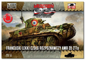 First To Fight PL097 Francuski lekki czołg rozpoznawczy AMR 35 ZT1a 1/72 – Bild 2