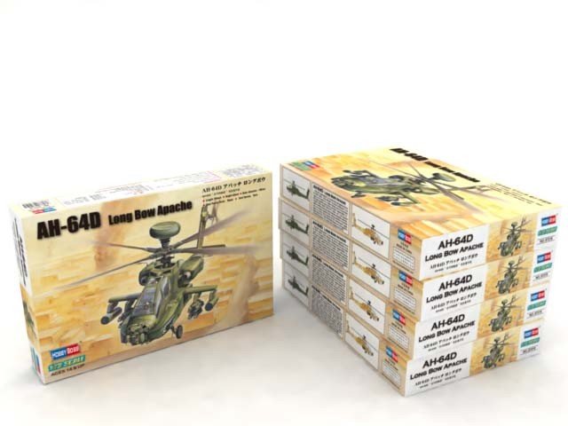 Hobby Boss 87219 AH-64D Apache Longbow 1/72 – Bild 2