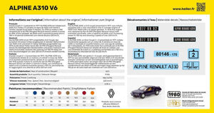Heller 80146 Alpine A310 V6 1/43 – Bild 2