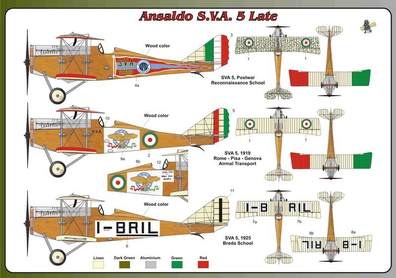 Fly 48007 ANSALDO S.V.A.5 LATE 1/48 – Bild 4