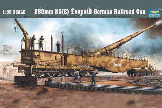 Trumpeter 00207 German 280mm K5(E)leopold 1/35