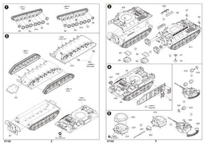 Trumpeter 07102 British Warrior Tracked Mechanised Combat Vehicle up-armored 1/72 – Bild 2