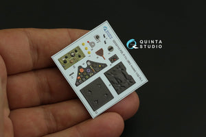 Quinta Studio QD32113 PZL P.11c 3D-Printed &amp;amp; coloured Interior on decal paper (IBG model) 1/32 – Bild 5