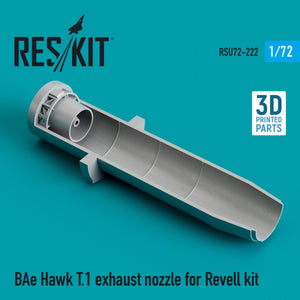 RESKIT RSU72-0222 BAE HAWK T.1 EXHAUST NOZZLE FOR REVELL KIT (3D PRINTED) 1/72 – zdjęcie 2