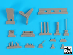 Black Dog T35175 M1070 Het Dump truck conversion set 1/35 – imagen 6