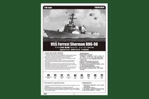 Hobby Boss 83414 USS Forrest Sherman DDG-98 1/700 – image 3