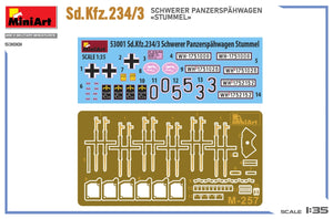 MiniArt 53001 Sd.Kfz.234/3 SCHWERER PANZERSPAHWAGEN STUMMEL 1/35 – Bild 2