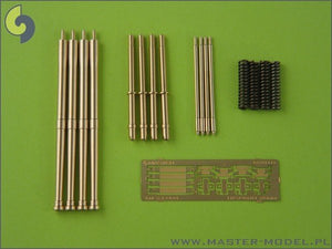 Master AM-24-004 Hispano Mk II 20mm cannon (4pcs) - fit perfectly to Mosquito from Airfix 1/24