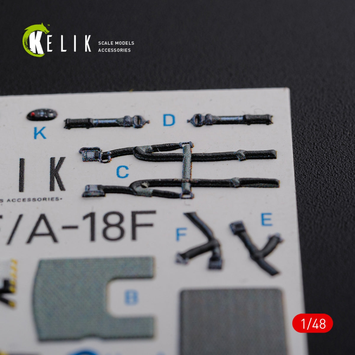 KELIK K48078 F/A-18F Super Hornet interior 3D decals for MENG kit 1/48 – Bild 10