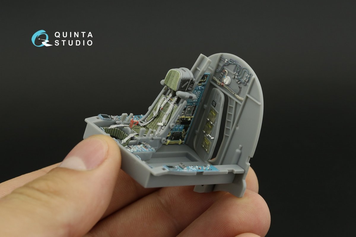 Quinta Studio QD48071 Su-34 3D-Printed &amp;amp; coloured Interior on decal paper (HobbyBoss) 1/48 – Bild 8