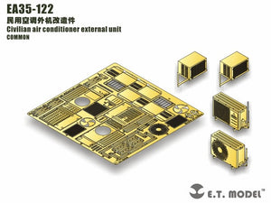 E.T. Model EA35-122 Civilian air conditioner external unit 1/35 – immagine 3