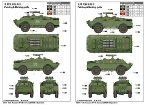Trumpeter 05515 Russian 9P148 Konkurs BRDM-2 Spandrel 1/35 – zdjęcie 2