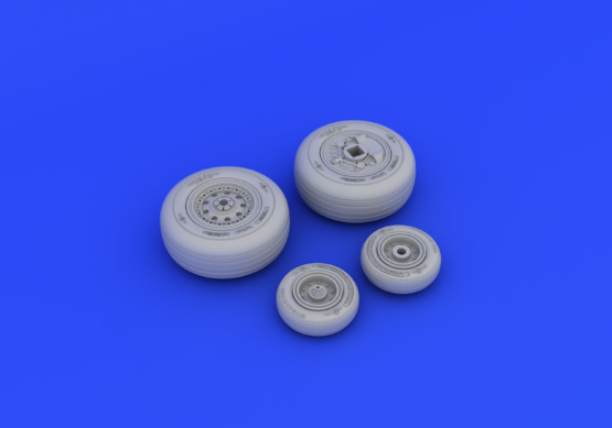 Eduard 648253 F-4J wheels 1/48 ACADEMY – Bild 3