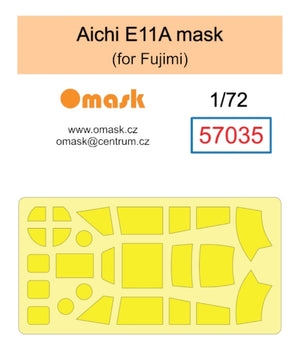 Omask 57035 Aichi E11A mask (for Fujimi) 1/72