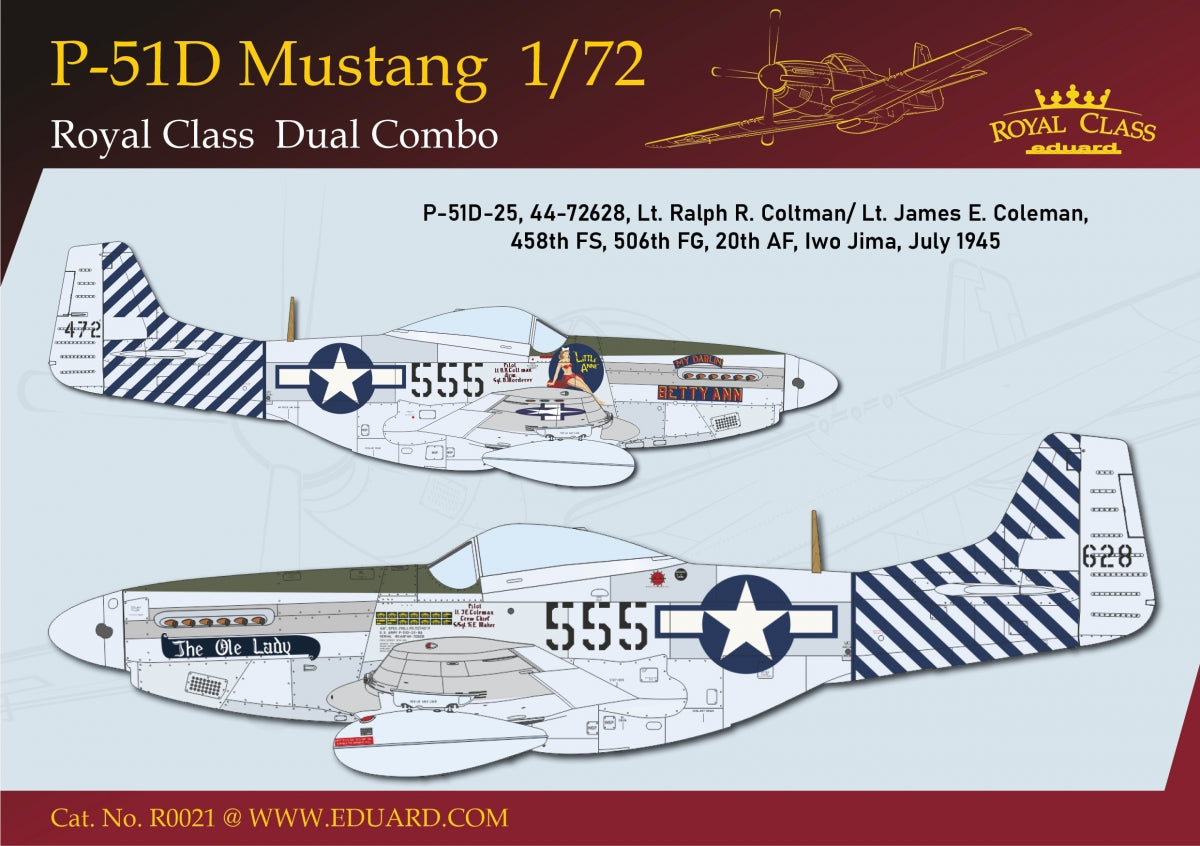 Eduard R0021 P-51D MUSTANG DOUBLE COMBO 1/72 – image 33