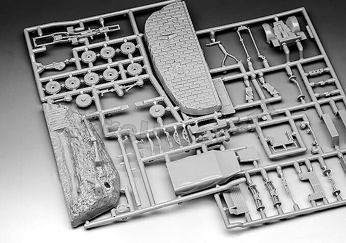 Revell 63344 Krupp Protze KFZ 69 with 3,7cm Pak - model set 1/76 – immagine 6