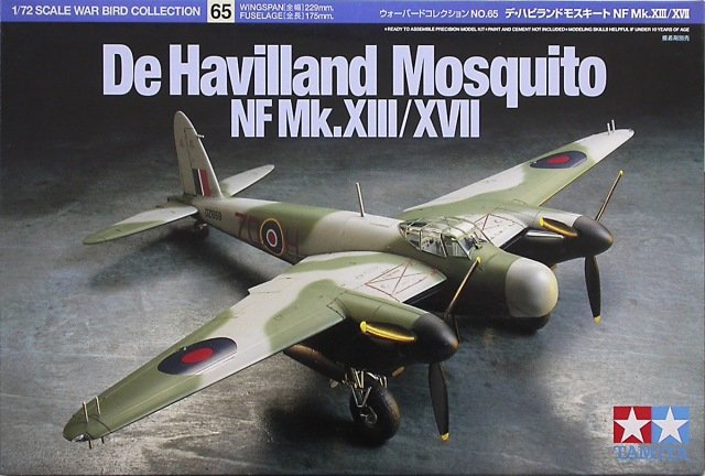 Tamiya 60765 Mosquito NF Mk.XIII/XVII 1/72 
