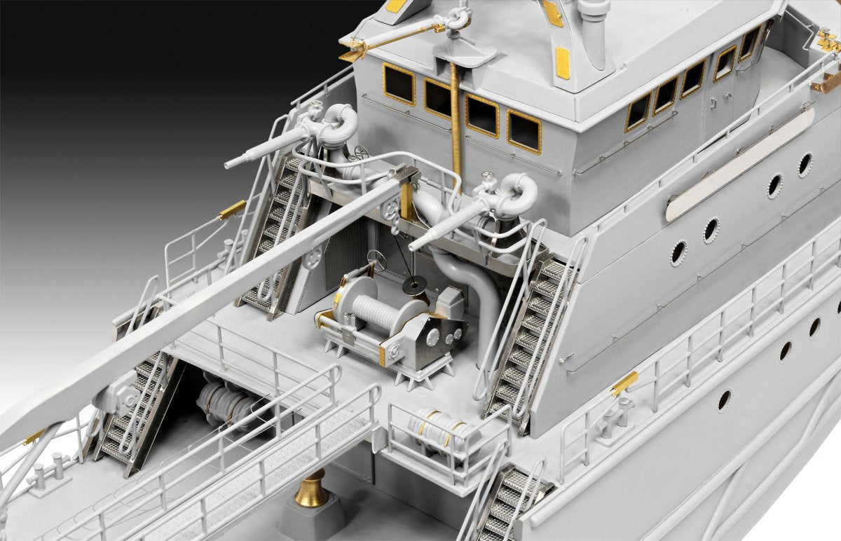 Revell 05198 Search &amp;amp; Rescue Vessel HERMANN MARWEDE Platinum Edition 1/72 – Bild 4