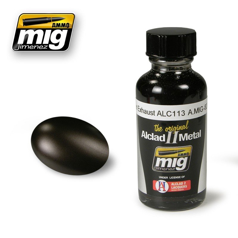 Ampoil de Mig Jimenez 8208 Jet Exhaust ALC113 30ml 
