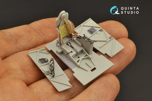 Quinta Studio QD48230 Fiat CR.42 3D-Printed &amp;amp; coloured Interior on decal paper (Italeri) 1/48 – immagine 10