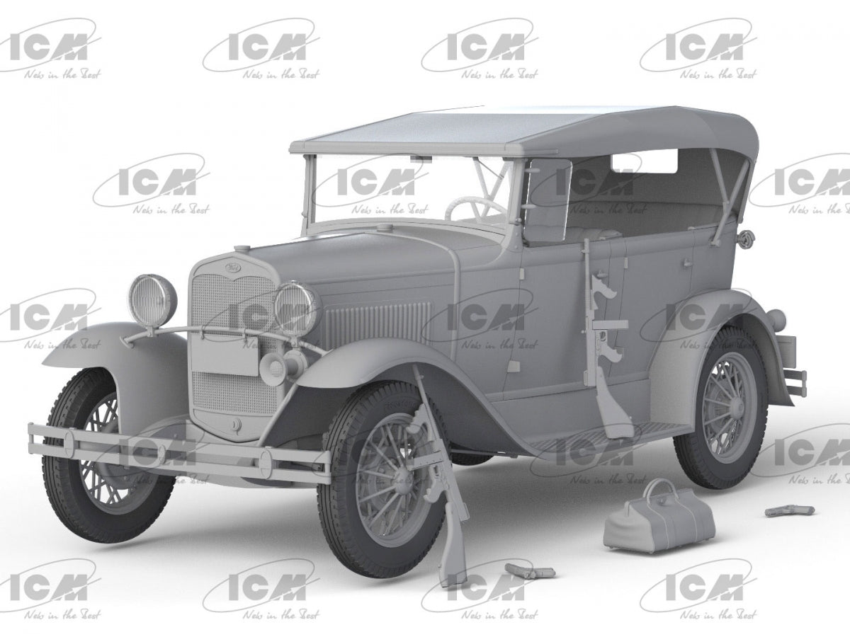 ICM 24052 Ford A Gangster Car 1/24 – imagen 2