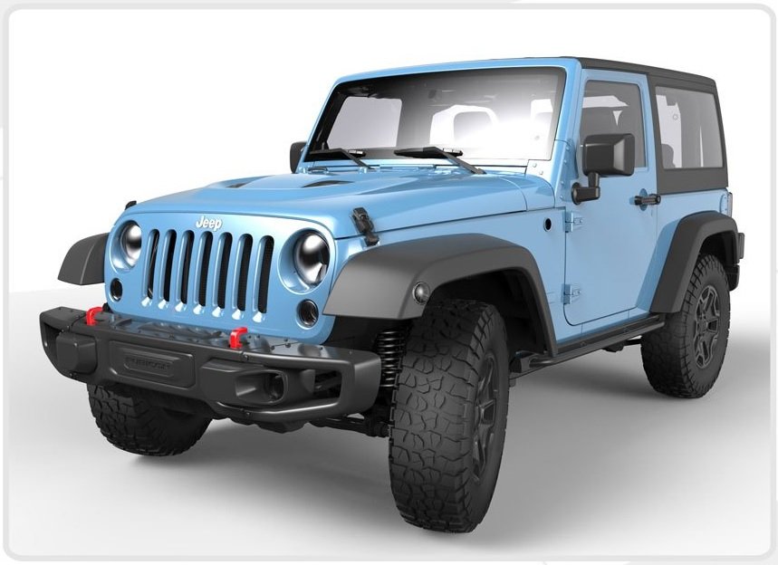 Meng Model CS-003 Jeep Wrangler Rubicon 1/24 – immagine 5