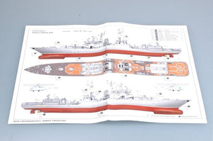 Trumpeter 04516 RUSSIAN NAVY UDALOY CLASS DESTROYER ADMIRAL PANTELEYEV 1/350 – zdjęcie 4