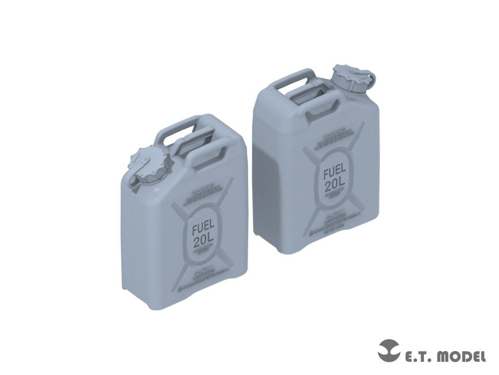E.T. Model P35-240 US ARMY 20L FUEL CANS SET (3D Printed) 1/35 – imagen 2