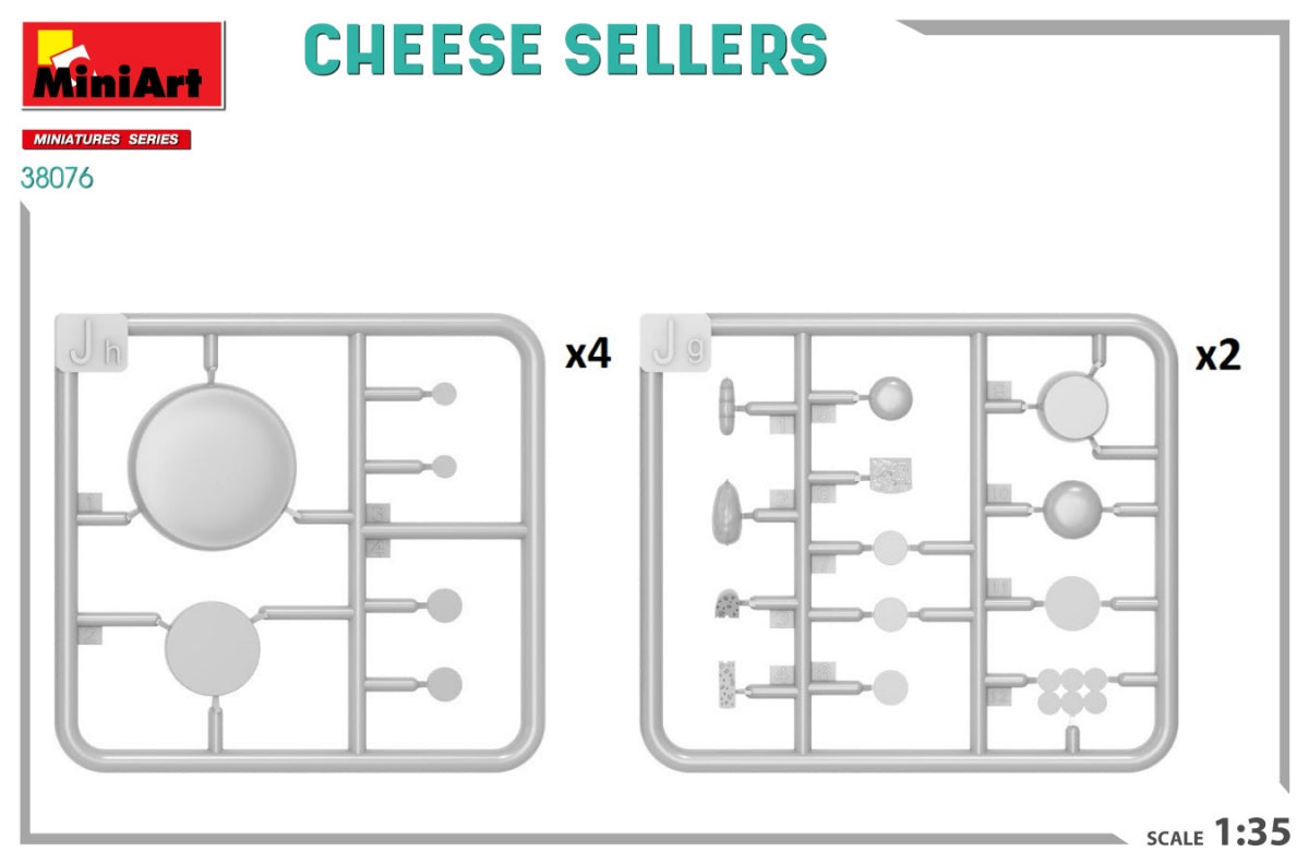 MiniArt 38076 CHEESE SELLERS 1/35 – Bild 5