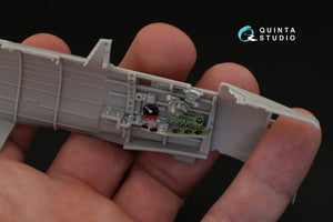 Quinta Studio QD32024 A6M2b (Mitsubishi prod.) 3D-Printed &amp;amp; colored Interior on decal paper (for Tamiya kit) 1/32 – image 8