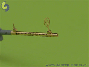 Master AM-32-013 German aircraft machine gun MG 15 - turned barrels and etched sights (2pcs) 1/32 – Bild 5