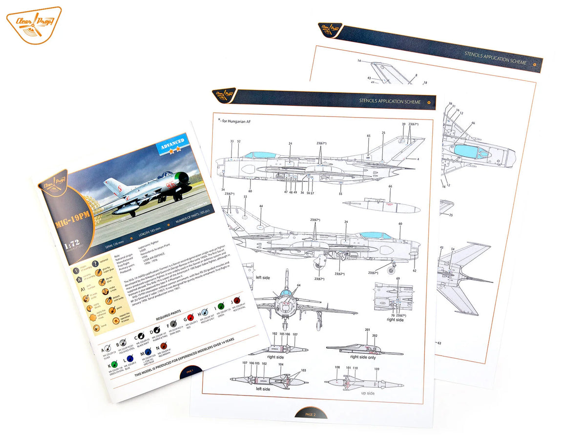 Clear Prop! CP72057 MiG-19 PM 1/72 – Bild 40