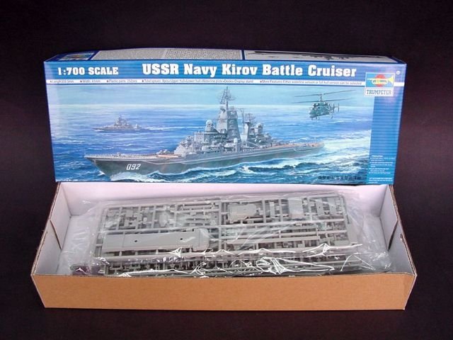 Trumpeter 05707 USSR Kirov Battle Cruiser 1/700 – Bild 4