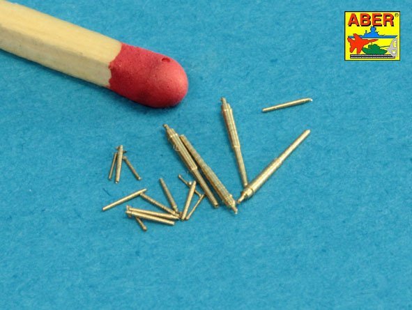 Aber 1/700L-34 Set of Barrels for Narvic classe destroyers type 1936A: 150mm x 5; 37mm x 8; 37mm(M42) x 10; 1/700 – Bild 2