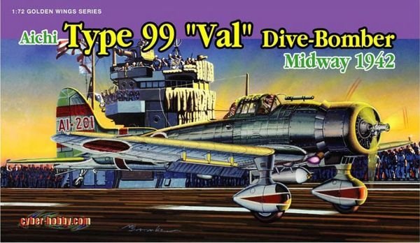 Dragon 5107 Aichi Type 99 "Val" Dive-Bomber, Midway 1942 1/72