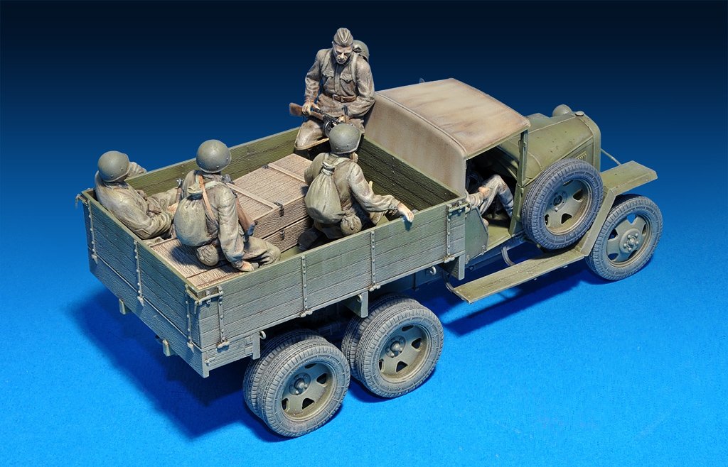 MiniArt 35173 GAZ-AAA Mod. 1941. SOVIET CARGO TRUCK 1/35 – immagine 3