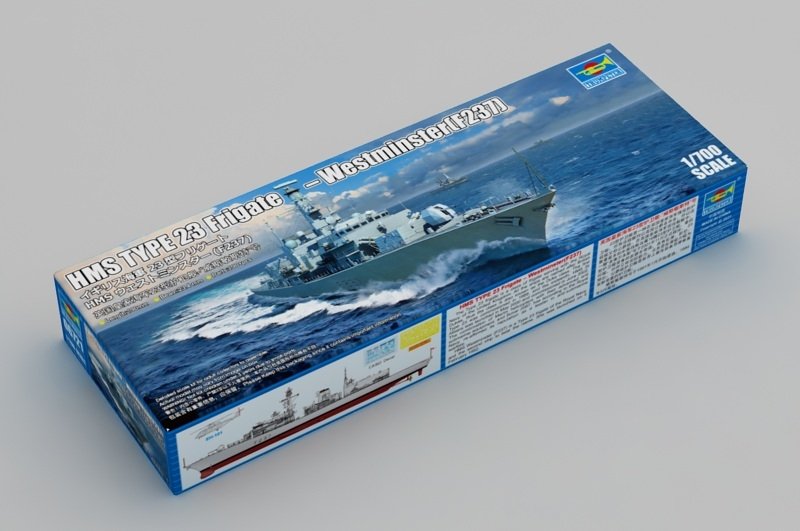 Trumpeter 06721 HMS TYPE 23 Frigate - Westminster (F237) 1/700 – imagen 2