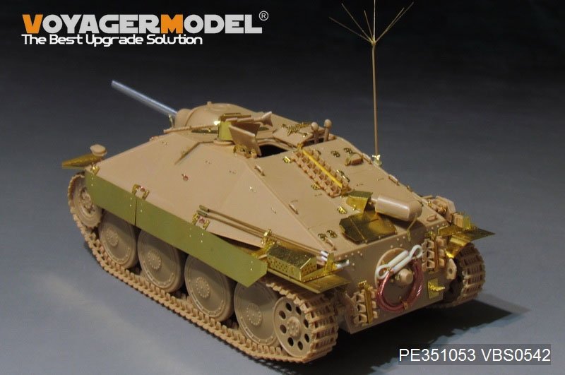 Maquette Voyager PE351053B Chasseur de chars allemand Sd.Kfz.138/2 Hetzer, version tardive (la version B inclut le canon), pour maquettes ACADMY 13230/13277 au 1/35 – image 12