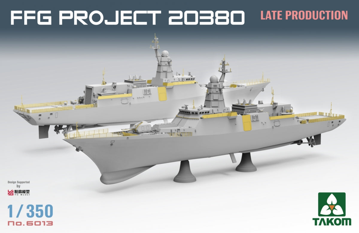 Takom 6013 FFG Project 20380 Late Production 1/350 – zdjęcie 3