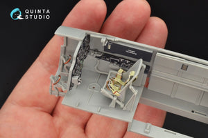 Quinta Studio QD32063 Bf 110C/D 3D-Printed &amp;amp; coloured Interior on decal paper (for Dragon kit) 1/32 – Bild 9